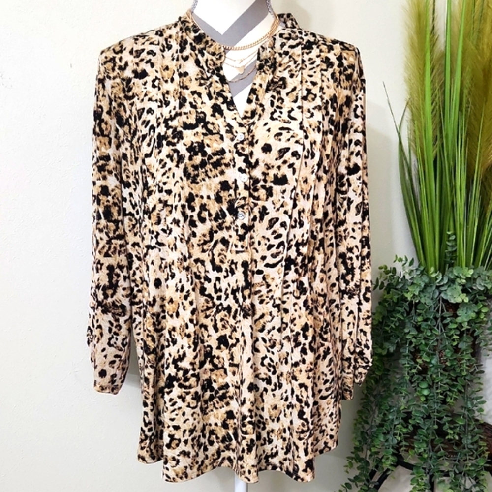 Cocomo Leopard Print Blouse
